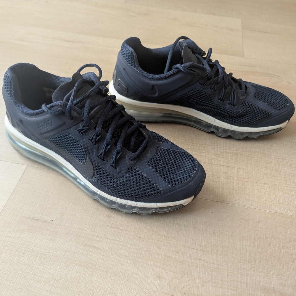 Nike Airmax Men's Navy Running Shoes